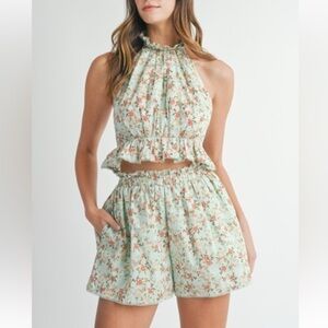 NWT Anthropologie Mable the Label Floral Print Women's Shorts